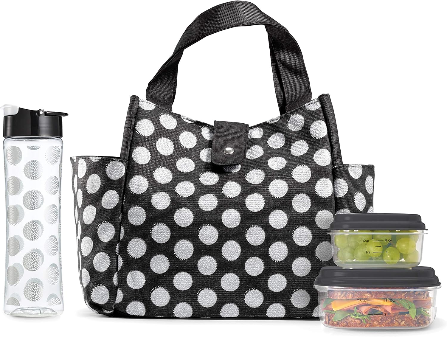 Fit & Fresh Insulated Lunch Bag Kit, includes Matching