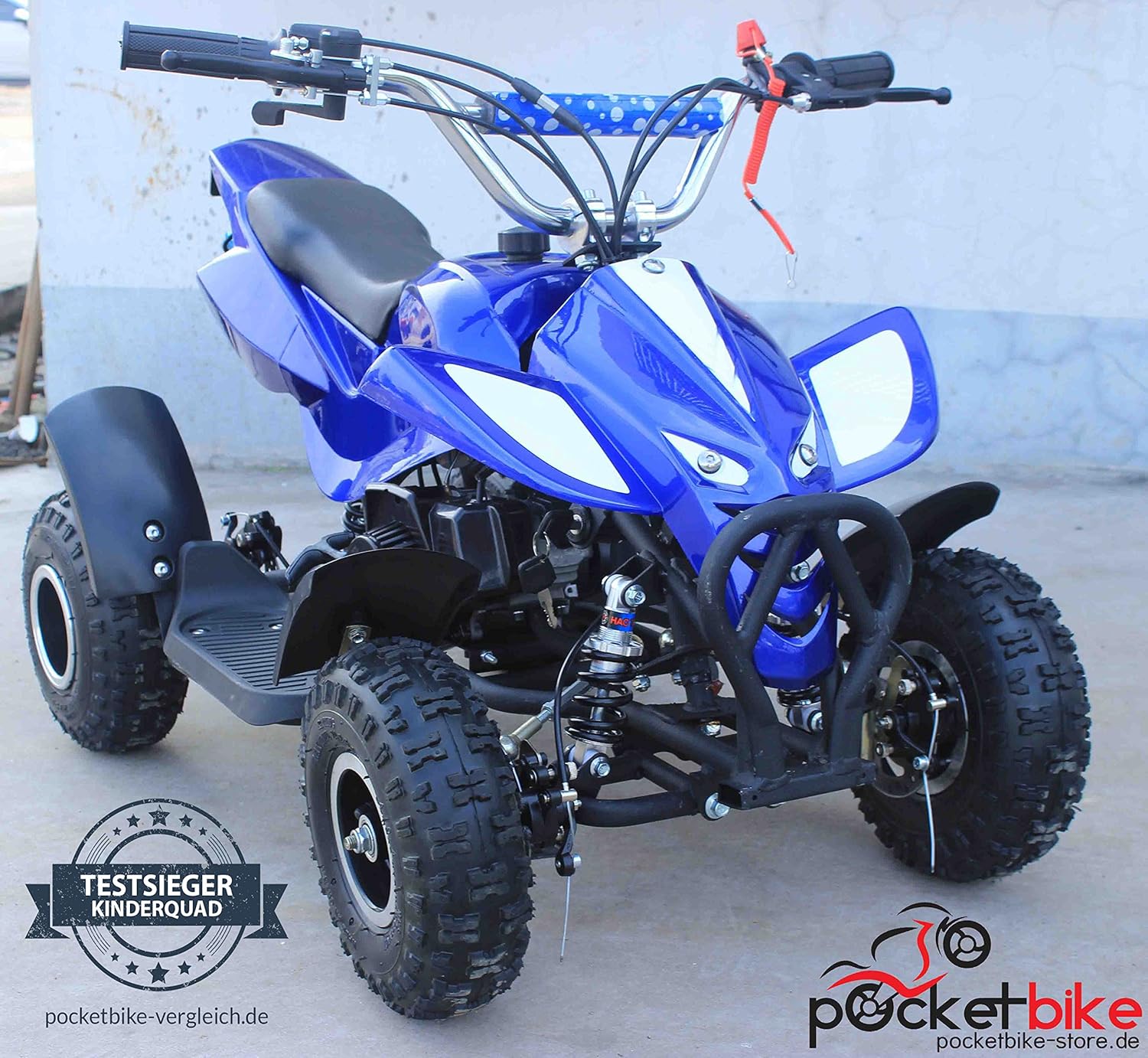 Nitro Quad 2016 Pocketbike Mini ATV 49 cc blau Pocket Bike NEU Amazon