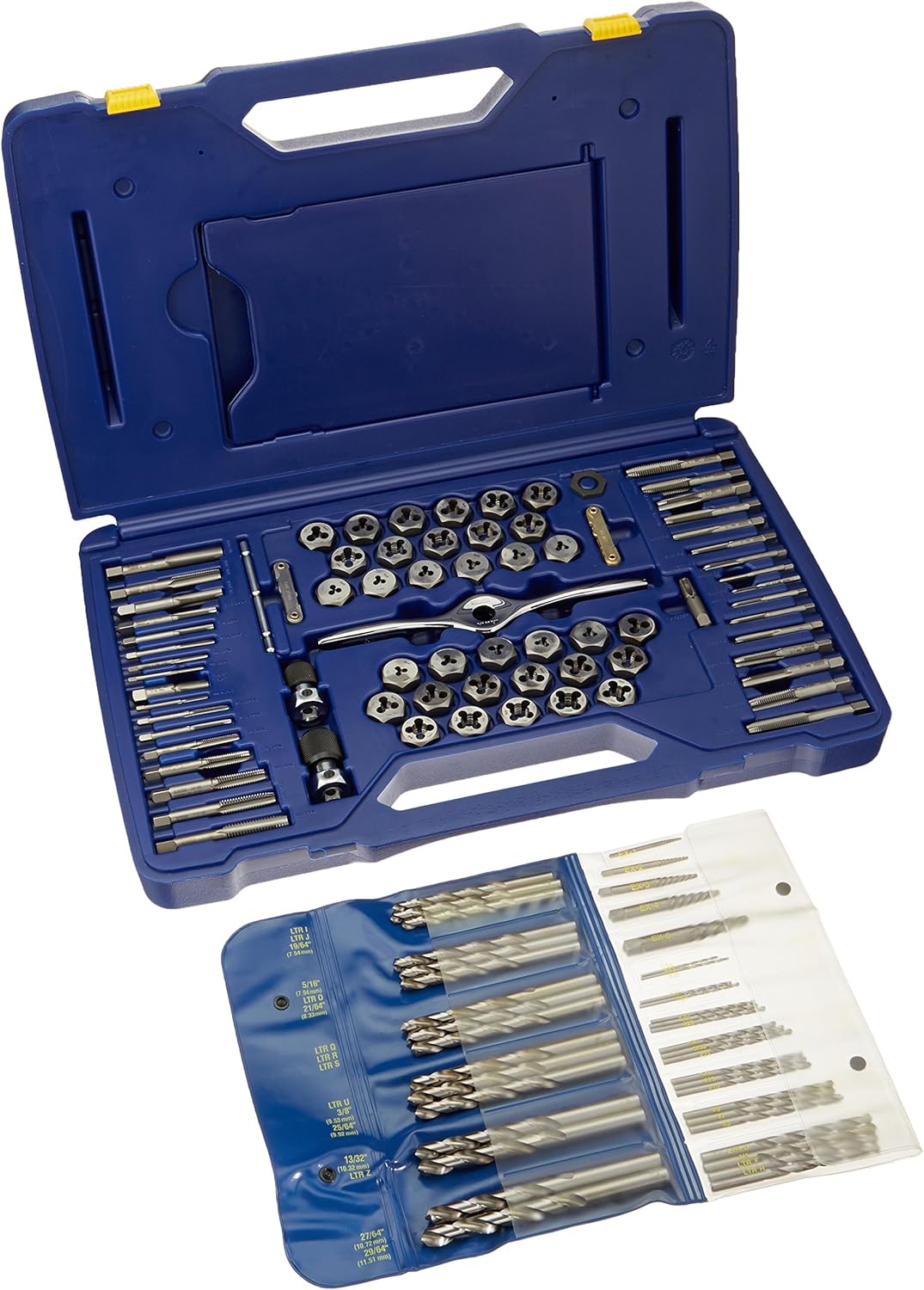 IRWIN Tools Tap And Die Set, Performance Threading System, Deluxe, 116