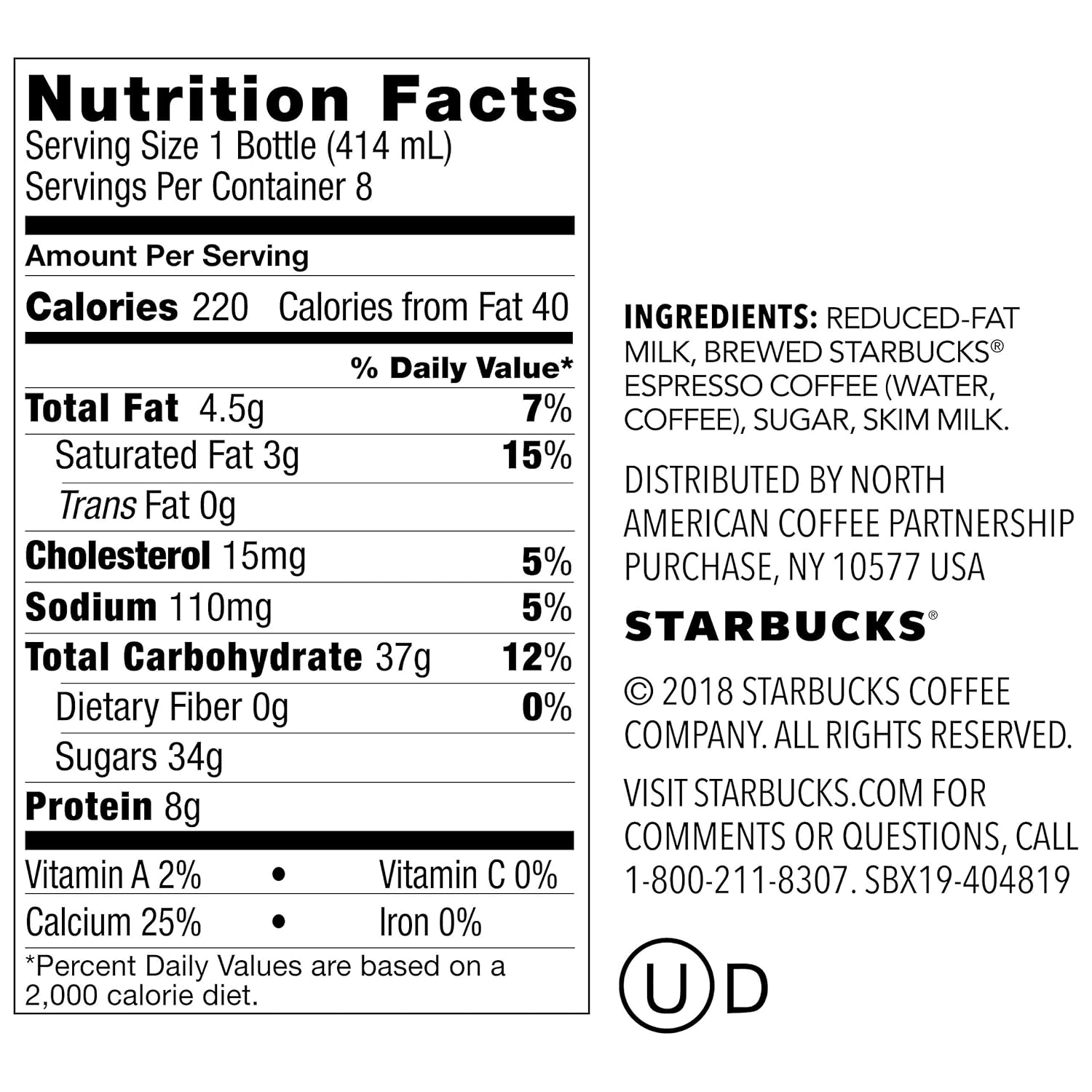 35 Starbucks Frappuccino Nutrition Label Label Design Ideas 2020