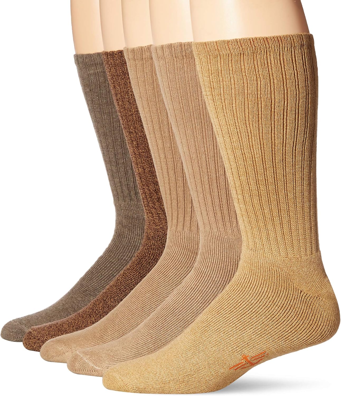 Dockers Men's 5 Pack Cushion Comfort Sport Crew Socks at Amazon Men’s