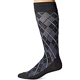 Perry Ellis Men's All Over Argyle Microfiber Luxury Dress Sock