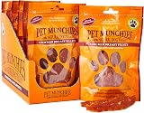 PET MUNCHIES Chicken Breast Fillets Dog Treats 100g Pack of 8 Premium Real Meat