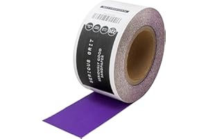 Serious Grit - 220 Grit Ceramic Grain PSA Sandpaper Roll - Heavy-Duty Stickyback Adhesive Longboard Sanding Roll - 2.75" x 20