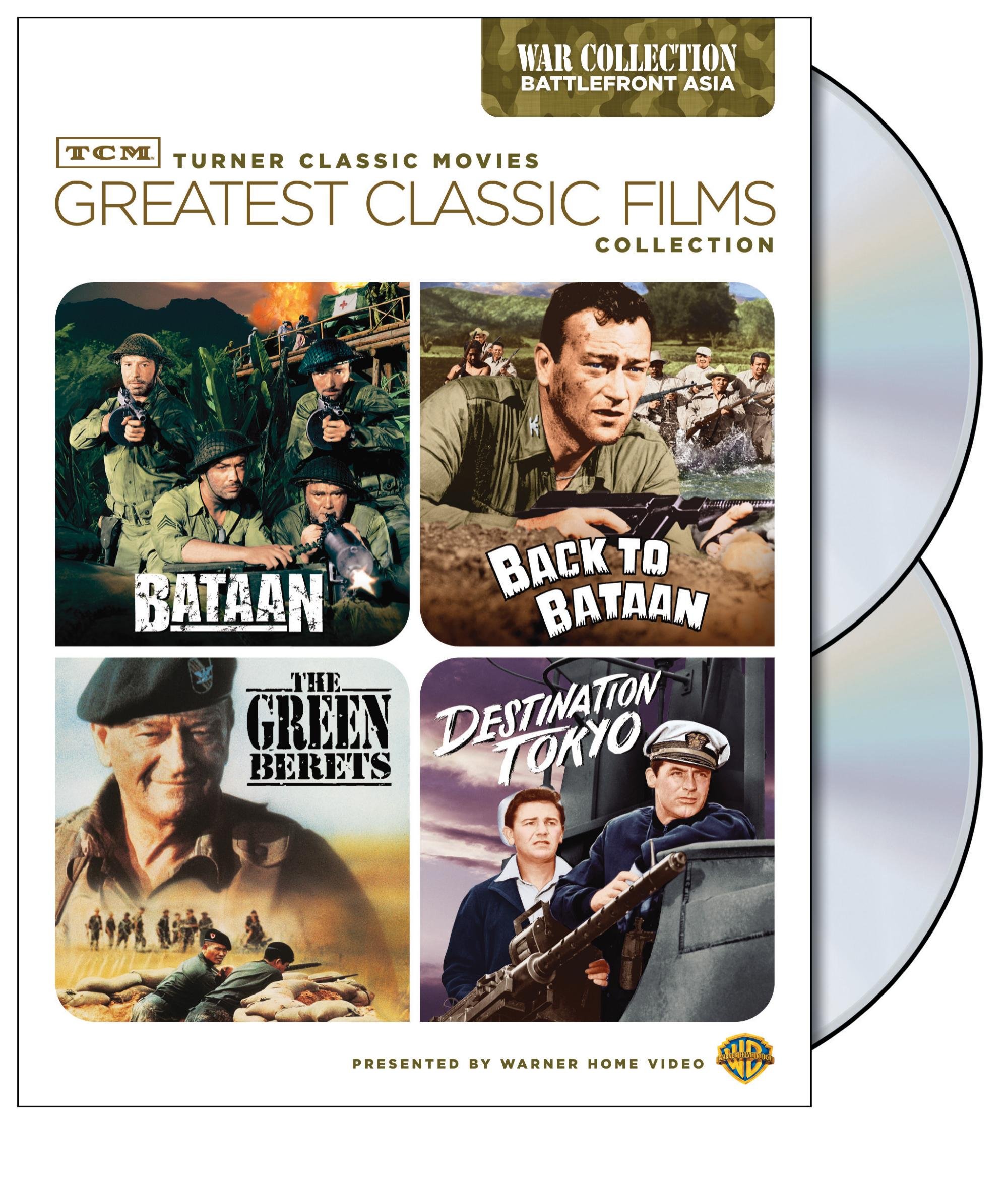 Photo 1 of TCM Greatest Classic Films Collection: War - Battlefront Asia (Bataan / Back to Bataan / The Green Berets / Destination Tokyo)