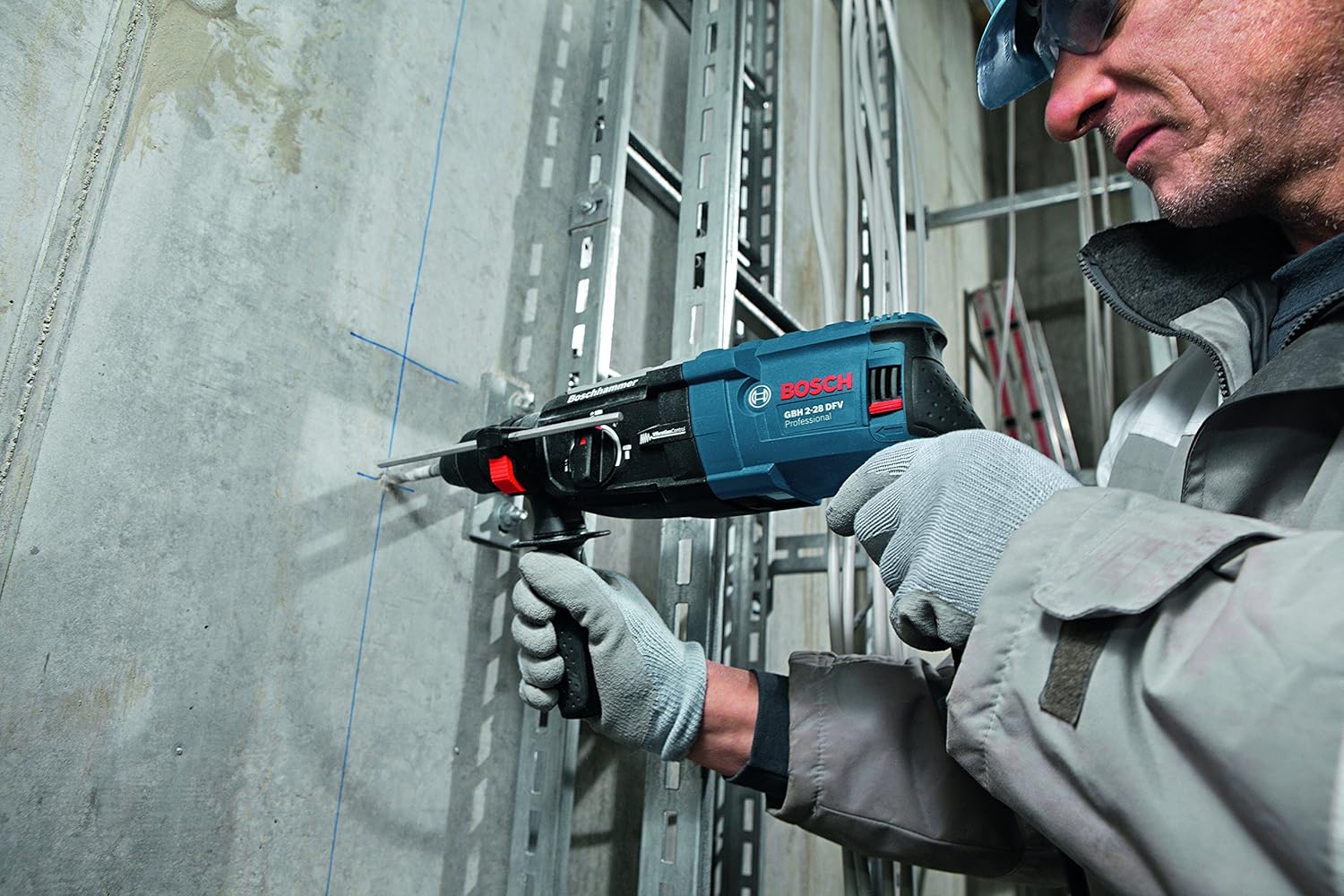 Bosch Gbh 2 28 Dfv Professional Rotary Hammer Sds Plus Chuck Amazon In Industrial Scientific