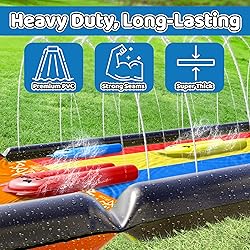 JAMBO 25Ft Premium XXL Slip Splash and Slide with 3