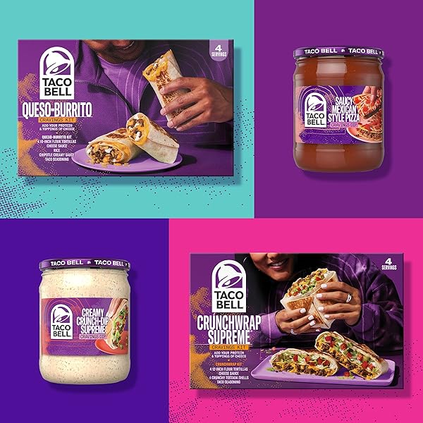 TACO BELL CRUNCHWRAP SUPREME CRAVINGS KIT, 22.6 OZ BOX