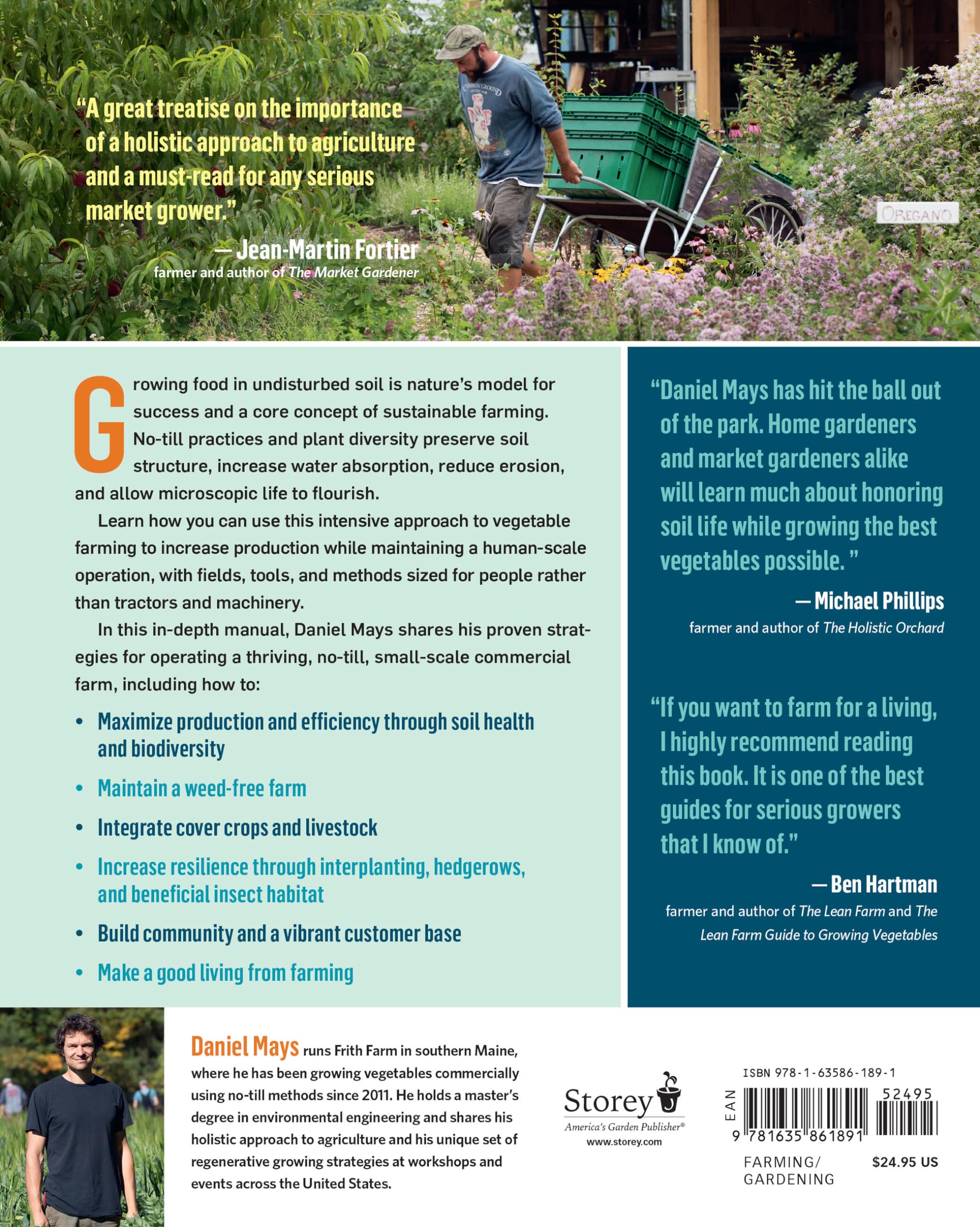 The No-Till Organic Vegetable Farm: How to Start and Run a Profitable Market Garden That Builds Health in Soil, Crops, and Communities