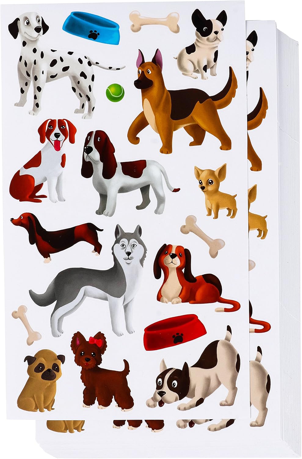 Dog Sticker Sheets (36 Sheets, 648 Pieces) Amazon.co.uk Kitchen & Home