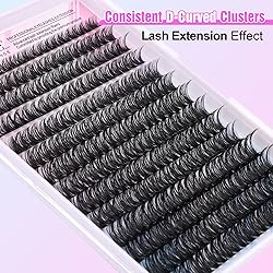 Pawotence Lash Clusters 280pcs Individual Lashes