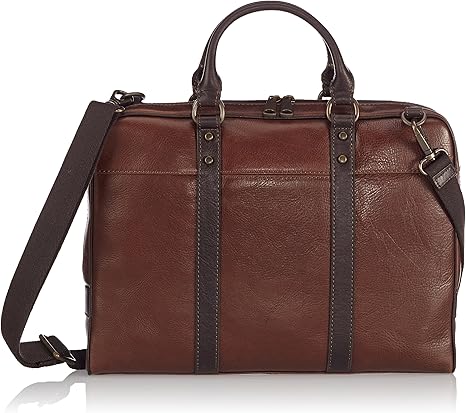 fossil leather briefcases