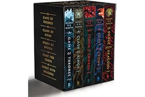 George R. R. Martin's A Game of Thrones 5-Book Boxed Set (Song of Ice and Fire Series): A Game of Thrones, A Clash of Kings, A Storm of Swords, A ... A Dance with Dragons (A Song of Ice and Fire)