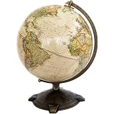 National Geographic Antique Globe 12". Made in The USA