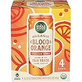 Whole Foods Market Blood Orange Italian Soda, 11.2 Fl Oz, 4 Pack | 4 Pack, Organic