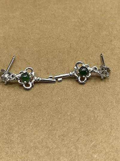 Amazon 福袋 ピアス かわいいカギ ミャンマー産 本翡翠 ヒスイ A貨 無着色 無化学加工 高級緑色 艶美麗 誕生日プレゼント 天然石 本物保証 鑑別書有 ネックレス 通販