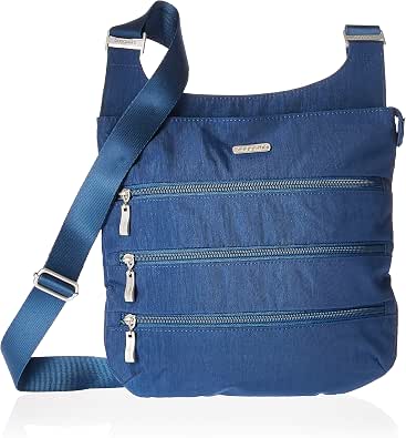 baggallini big zipper crossbody bag