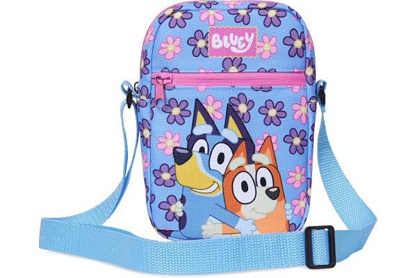 Bluey Purse for Girls Toddlers Shoulder Bag Crossbody Bag Cute Gifts for Girls.