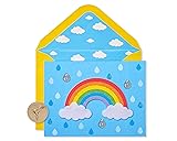 Papyrus Blank Cards with Envelopes, Rainbow with