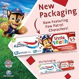 Aquafresh Little Teeth 3-5 Years Kids Toothpaste 4 x 75ml view 2