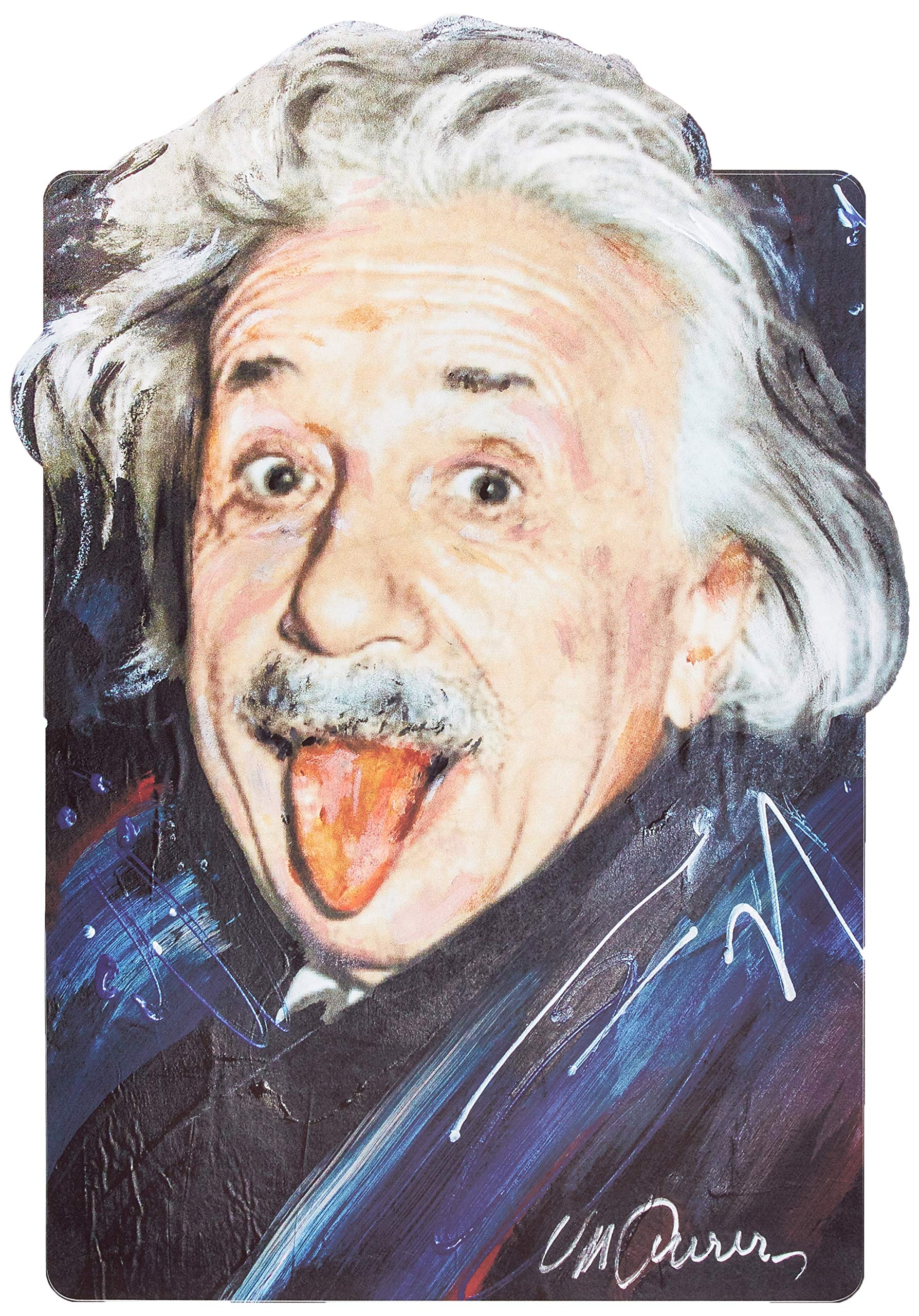 Imagicom Einstein Maxi Wall Sticker, Fabric, Multicoloured, 70 x 100