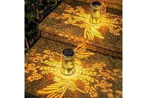 Rumiom Solar Lanterns Outdoor Waterproof 2 Pack, Hummingbird Gifts for Women Men, 2 Lighting Modes Hanging Solar Lantern, Lanterns Decorative Outdoor for Yard, Patio, Porch, Garden Decor, Birthday