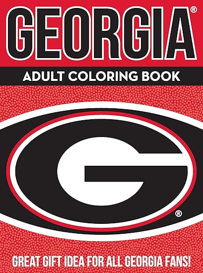 Buy Ncaa Georgia Bulldogs Unisex Adult Coloring Bookncaa