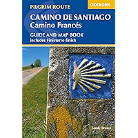 Camino de Santiago: Camino Frances: Guide and map book - includes Finisterre finish (Cicerone Guides) book cover Camino de Santiago: Camino Frances: Guide and map book - includes Finisterre finish (Cicerone Guides) book cover