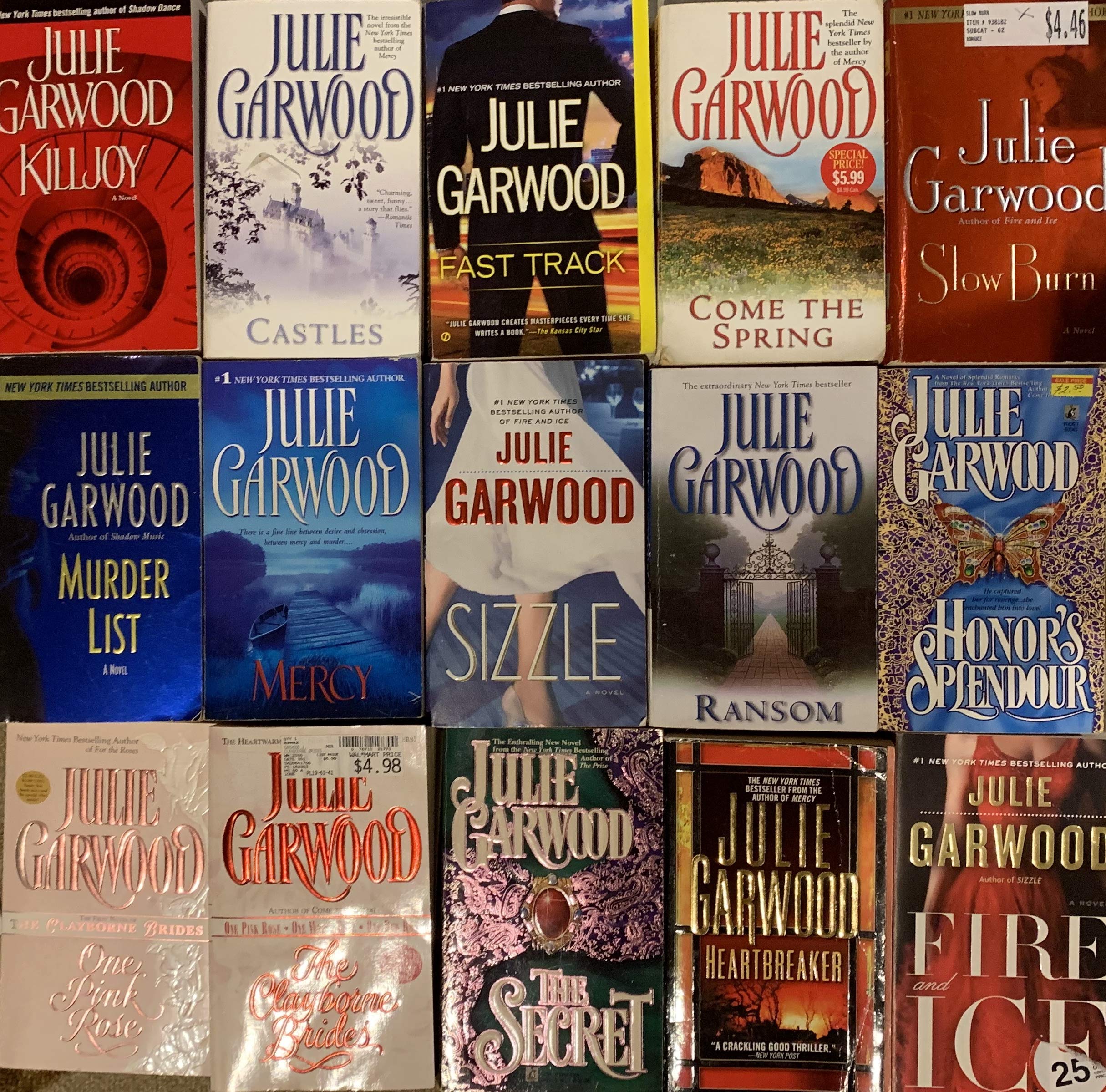Julie Garwood Suspense Novel Collection 15 Book Set Julie Garwood 0746278844723 Amazon Com Books