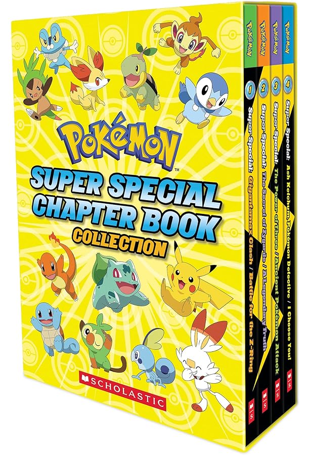 Amazon.com: Pokemon Mega Collection 18 Books Box Set (Word Games