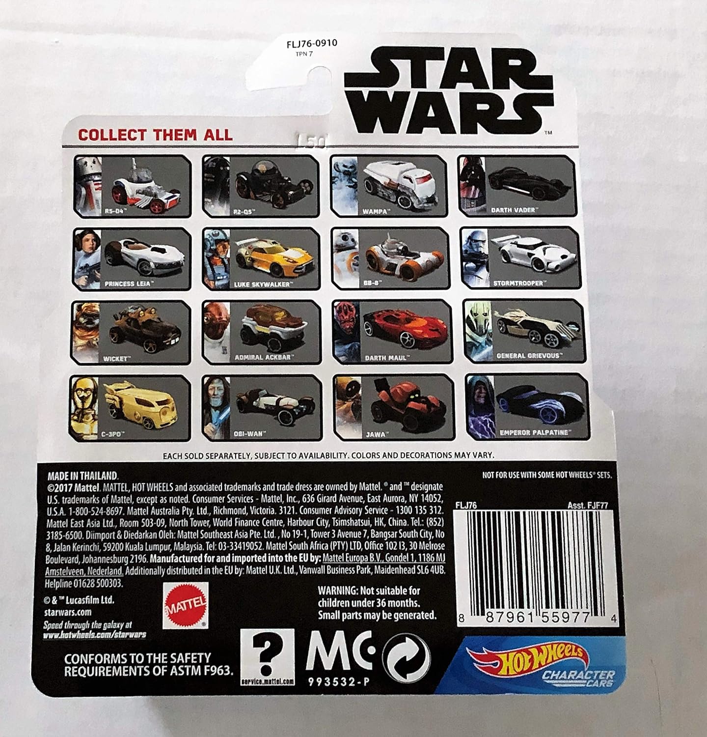 jar jar binks hot wheels