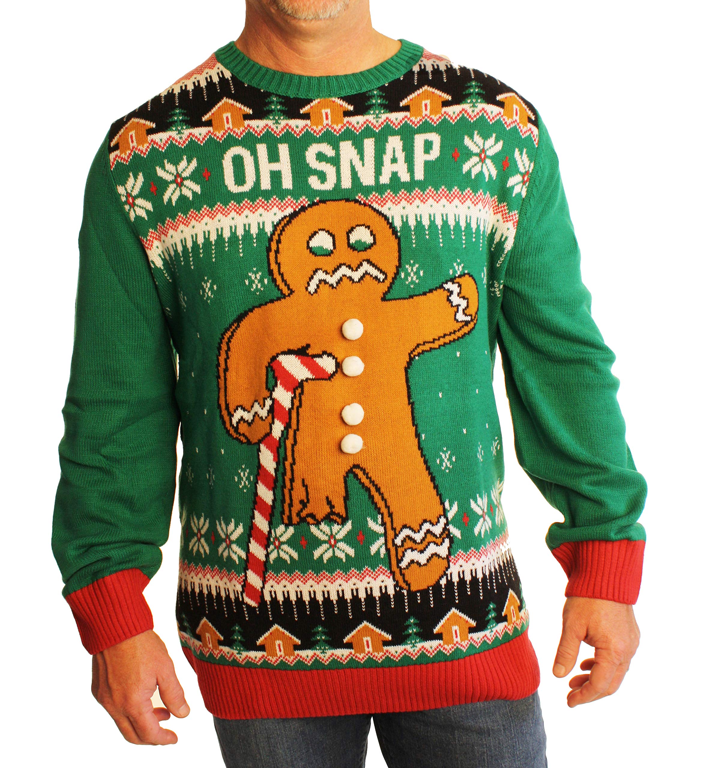 mens big and tall ugly christmas sweater