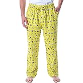 Nickelodeon Men's SpongeBob SquarePants Face Expressions Loungewear Pajama Pants