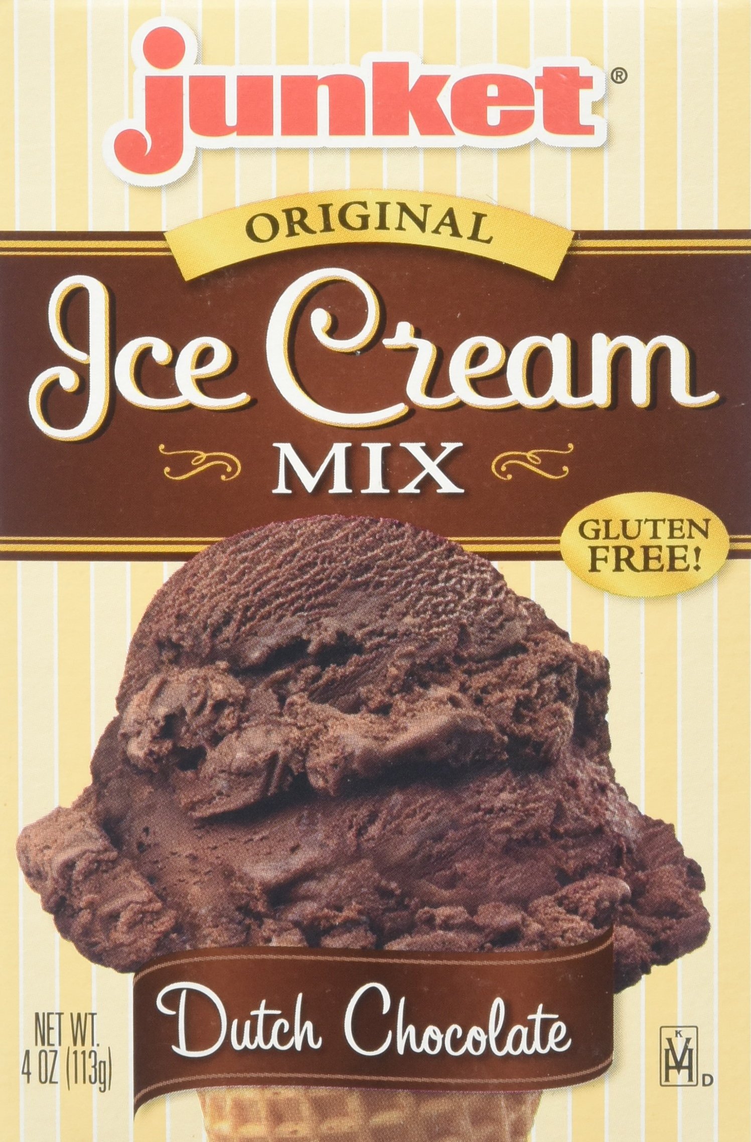 Junket Vanilla Ice Cream Mix, 4Ounce Boxes (Pack of 12