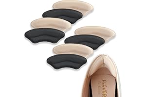 Heel Pads for Shoes, Soft and Flexible Heel Grips For Women Shoes Too Big, Relief of Pain for Women and Men, Improved Fit and