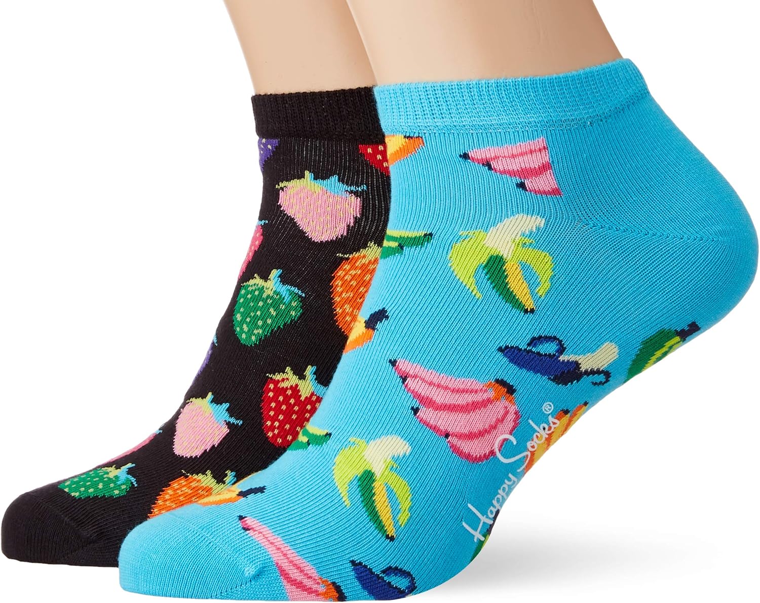 Happy Socks 2Pack Banana Low Sock Amazon.de Bekleidung