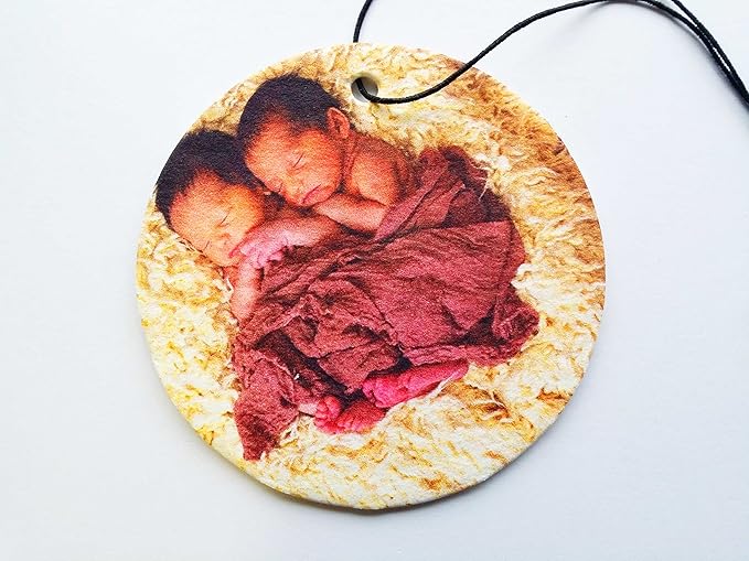 Your Picture On A Circular Car Air Freshener Health Personal Care Amazon Com