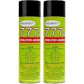 2 CANS 12 oz ea Polymat 777 Pool Table and Game Room Felt Spray Adhesive Glue