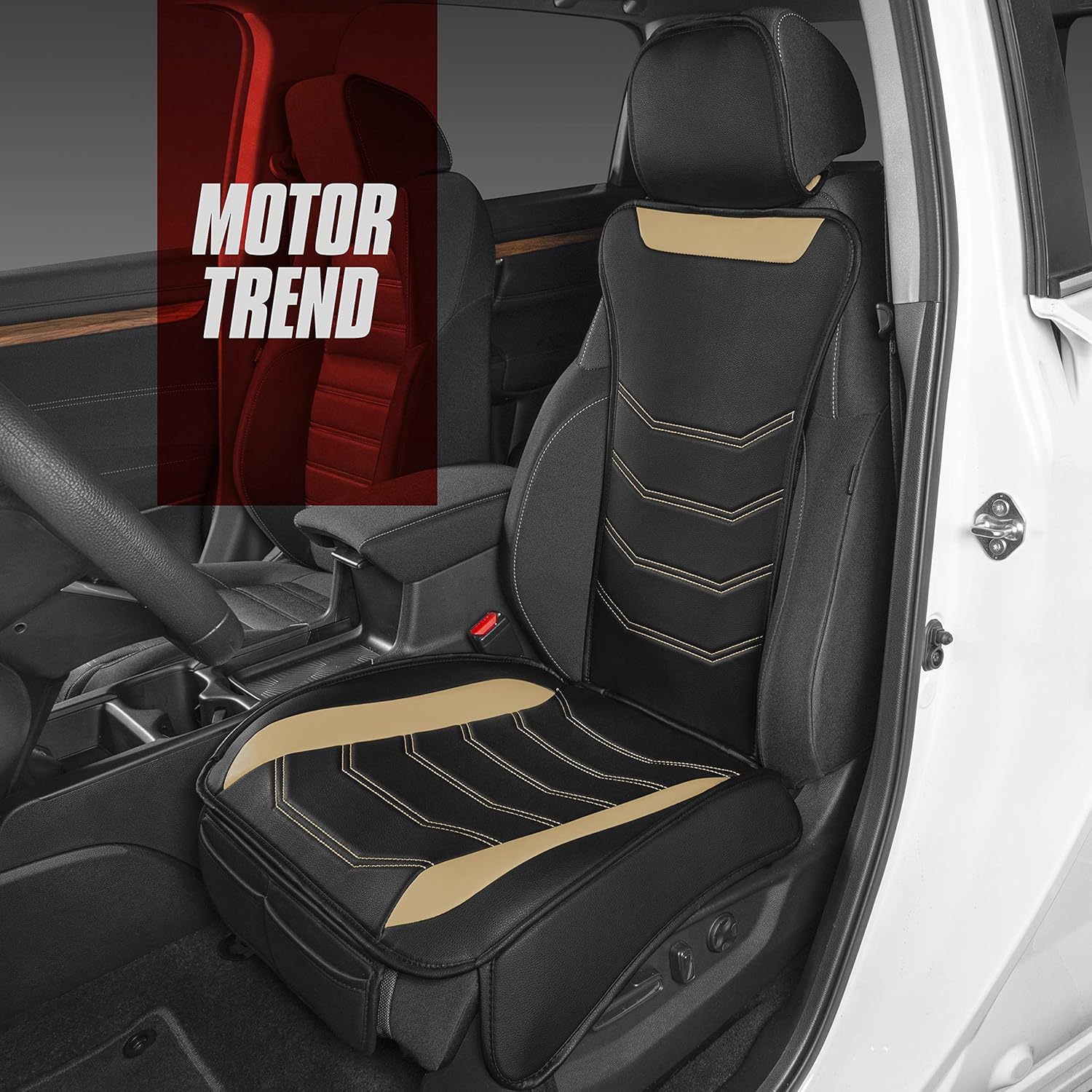 Padded Universal Fit Luxury Cover Faux Leather Sideless