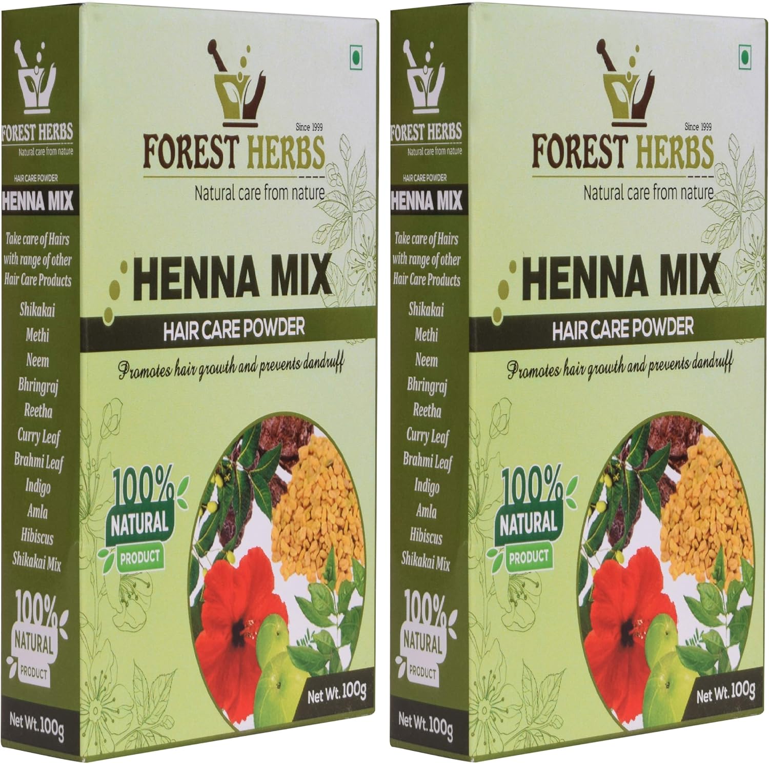 Buy Forest Herbs The Forest Herbs Natural Organic Henna Mix Powder For