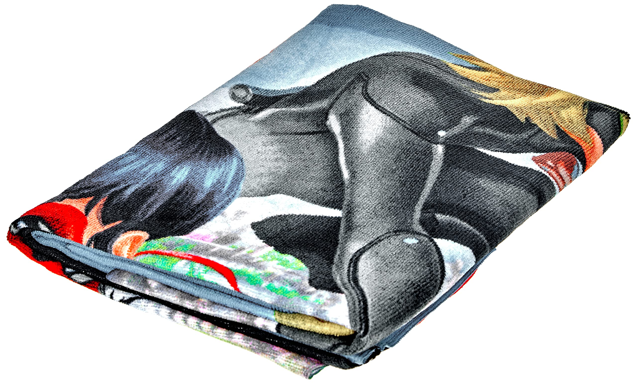 veeu Beach Towel, 100% Polyester Microfiber, Unique Colour, 70 X 140 Cm