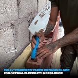 OX Tools Pro Brick Trowel Philadelphia Pattern 11 Inch 280mm Blue view 7