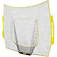PowerNet 7x7 FT Baseball & Softball Net Replacement Parts, Replace 7x7 FT Frame, Net Only or Carry Bag, Metal Frame and Fiberglass Poles, Durable Nets & Bags Available in Team Colors