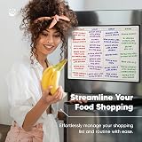 Smart Panda Weekly Planner Whiteboard A3 Magnetic Meal & Family Planner view 4