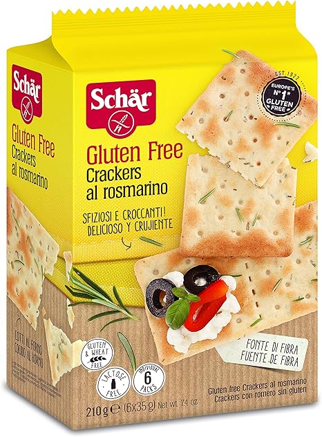 Amazon ローズマリー210グラムとシェアーグルテンフリークラッカー Dr Schar Spa ボディケア 通販