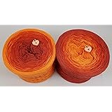 Bobbel Farbverlaufsgarn Hexenkessel 400g - 1520m Taupe außen 4 fädig