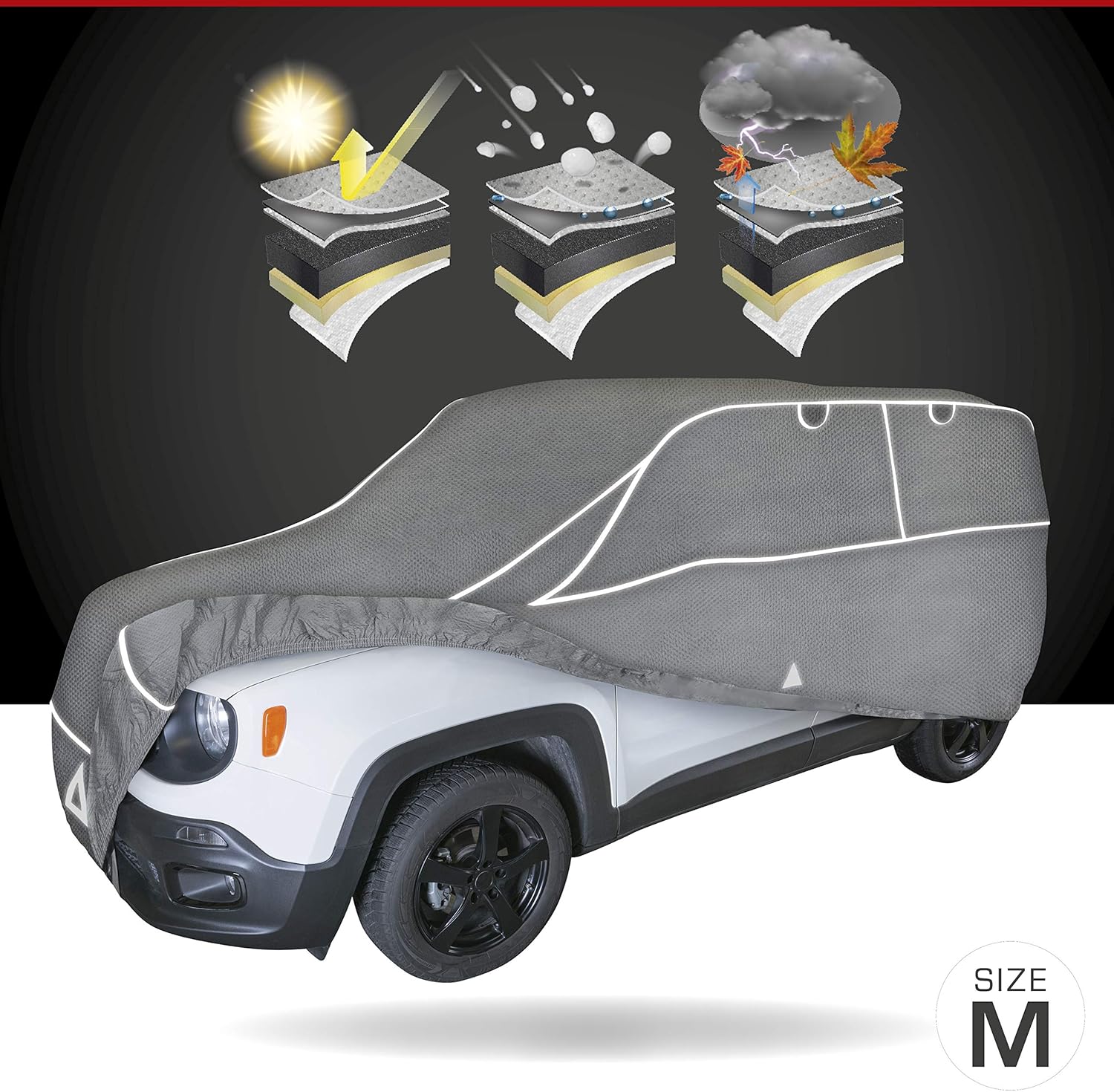 Walser Lona de protección contra el Granizo para Coches Hybrid UV