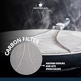 MasterClass Stainless Steel Splatter Guard Odour-Resistant 33cm 13 inch view 4