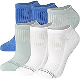 Hanes womens Supersoft Socks, Stretch No Show and Mid Crew Socks, 6-pairs