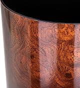 KORAD Wood Effect Indoor Plant Pots with Saucer 18 cm 7 in 6 Sizes 25 Colors view 5